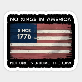 No-Kings-In-America Sticker